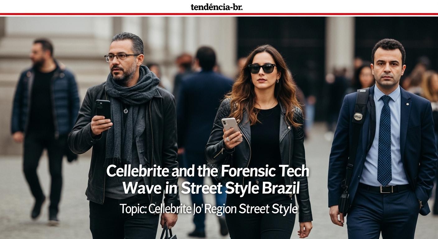 Cellebrite and the Forensic Tech Wave in Street Style Brazil