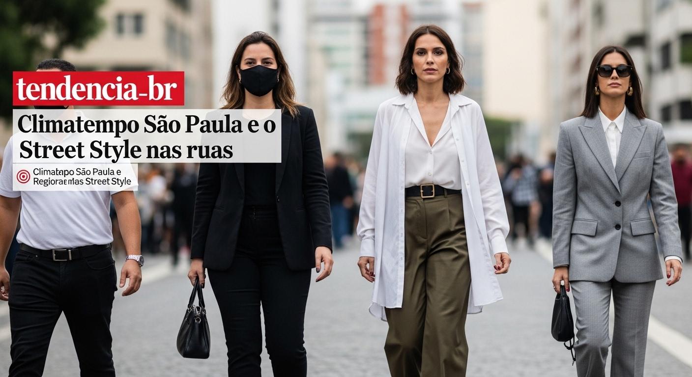 Climatempo São Paulo e o Street Style nas ruas