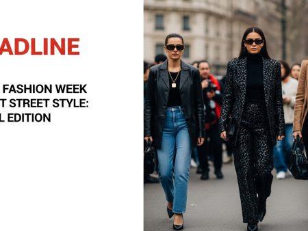Paris Fashion Week Street Street Style: Brazil Edition