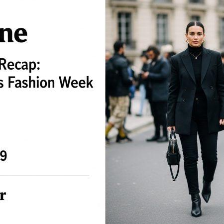 Street Style Recap: Pictures Paris Fashion Week Street Style