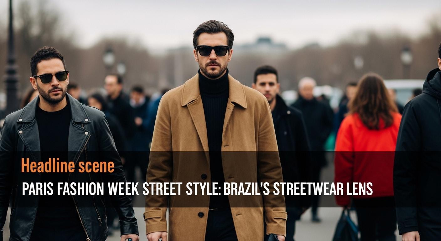 Street-style looks in Paris during Paris Fashion Week, featuring bold outerwear and color-blocked outfits on a city stre