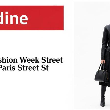 Paris Fashion Week Street Street Style: Paris Fashion Week Street St