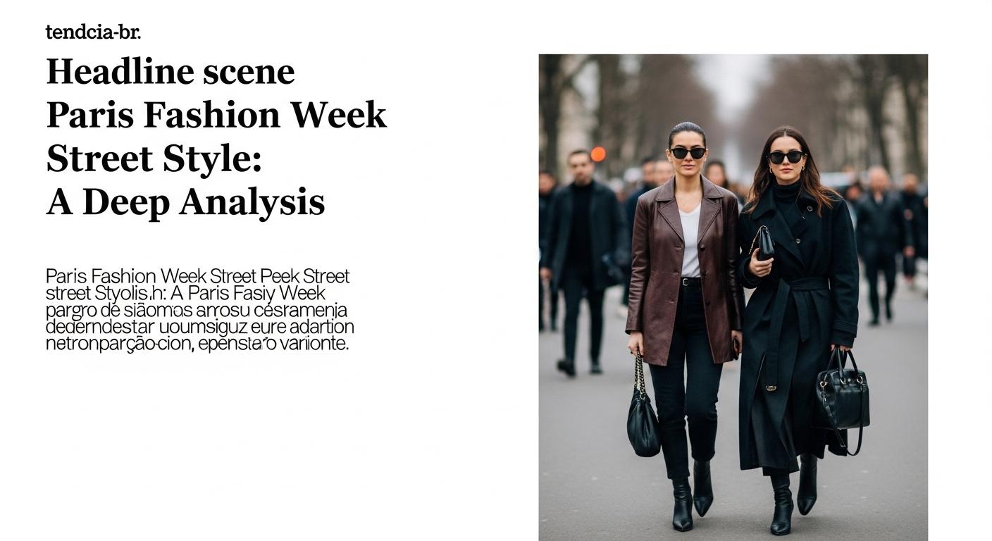 Street-style outfits from Paris Fashion Week featuring oversized tailoring, colorful knits, and rugged footwear against