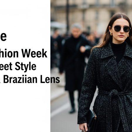 Paris Fashion Week Street Street Style Through a Brazilian Lens
